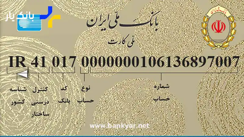 مقایسه ساختار شماره شبا با شماره حساب